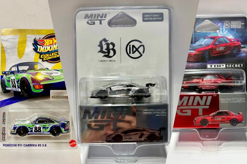 Kolektor Wajib Catat, Tiga Diecast Langka di IMX2025