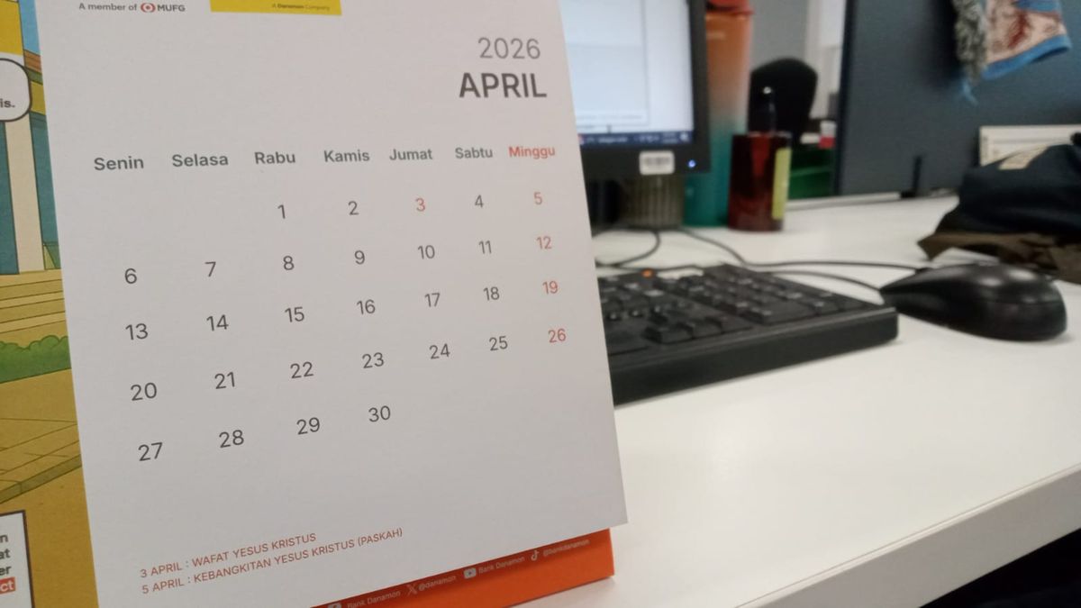 Libur Nasional dan Cuti Bersama di April 2026