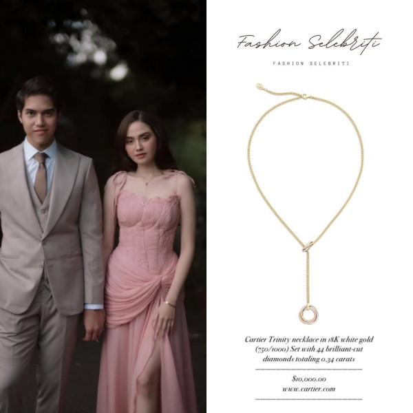 Syifa Hadju Kenakan Kalung Mewah saat Pre-Wedding El Rumi